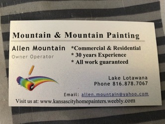 Mountain and Mountain Painting logo