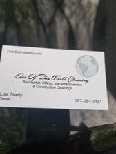 Out of This World Cleaning Services logo