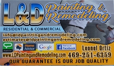 L & D Painting and Remodeling logo