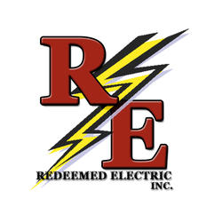 Redeemed Electric, Inc. and Construction logo