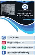 Logo for Great Heights Home Remolding - Home Facebook