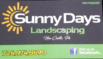 Sunny Days Landscaping logo