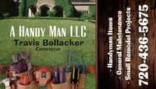Logo for A Handy Man, LLC