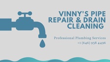 Vinny's Pipe Repair & Drain Cleaning Corporation logo
