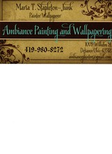 Logo for Ambiance Painting and Wallpapering