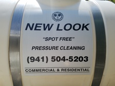 Logo for New Look Pressure Cleaning