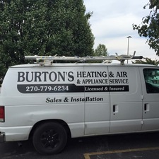 Burton's Heating & Air & Appliance Service logo