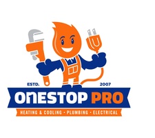 OneStop Pro Plumbing, Heating, Cooling & Electric logo