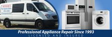 Logo for Woodies Major Appliance Service