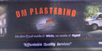 D M Plastering logo