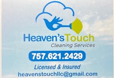 Logo for Heaven's Touch Cleaning Service