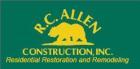 Logo for R. C. Allen Construction, Inc.