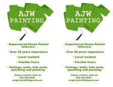 AJW Custom Painting logo