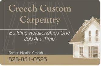 Creech Custom Carpentry logo