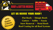Logo for The Roof and Driveway Medics