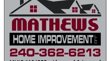 Logo for Mathews Home Improvement, LLC