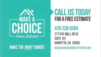 Make A Choice Home Exterior, LLC logo