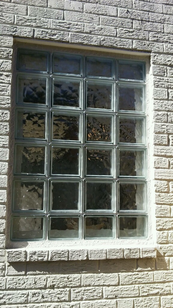 Traditional Home Exterior in Baltimore painted brick exterior, wavy