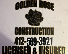 Logo for Golden Rose Construction