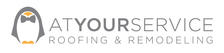 Logo for At Your Service Roofing and Remodeling, LLC
