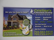 Logo for Cristina's Professional Cleaning