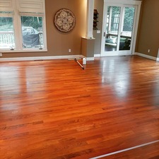 Above All Wood Floors Co. logo
