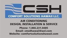 Avatar for Comfort Solutions Hawaii, LLC