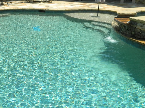 Southwestern Pool with custom in-ground dpool
