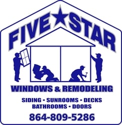 Five Star Windows & Remodeling, LLC logo