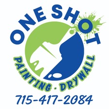 Logo for One Shot Painting and Drywall