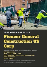 Logo for Pioneer General Construction US Corp.