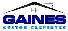 Logo for Gaines Custom Carpentry