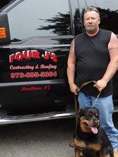 Four J's Contracting & Roofing, logo