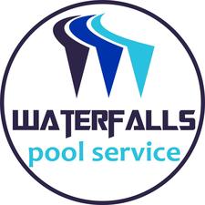 Logo for Waterfalls Pool Service