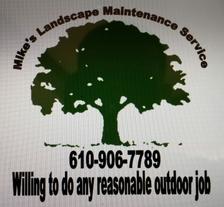 Mike's Landscape Maintenance Service logo