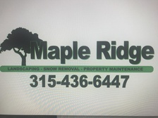 Maple Ridge Lawn Care and Snow Removal, LLC logo