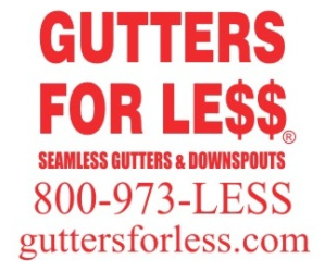 Gutters For Less, Inc. logo