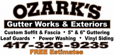 Ozark's Gutter Works, LLC logo