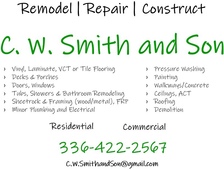 Logo for C. W. Smith & Son