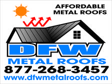 DFW Metal Roofs logo