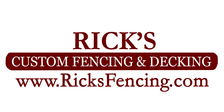 Rick's Custom Fencing & Decking logo