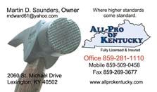 Avatar for All Pro of Kentucky, LLC