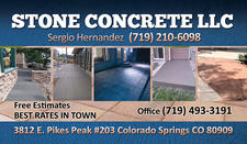 Logo for Stone Concrete, LLC
