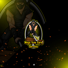 Logo for Ninja Tree Care & Service
