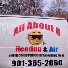 All About U Heating and Air logo
