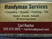 Avatar for Carl Rueter - Unlicensed Contractor