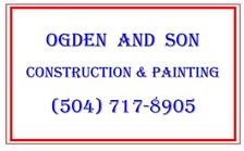 Logo for Ogden and Son Construction