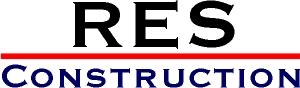 R E S Construction logo