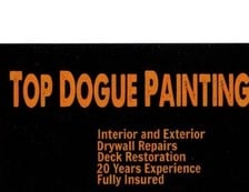 Logo for Top Dogue Painting