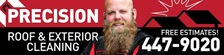 Precision Roof & Exterior Cleaning logo